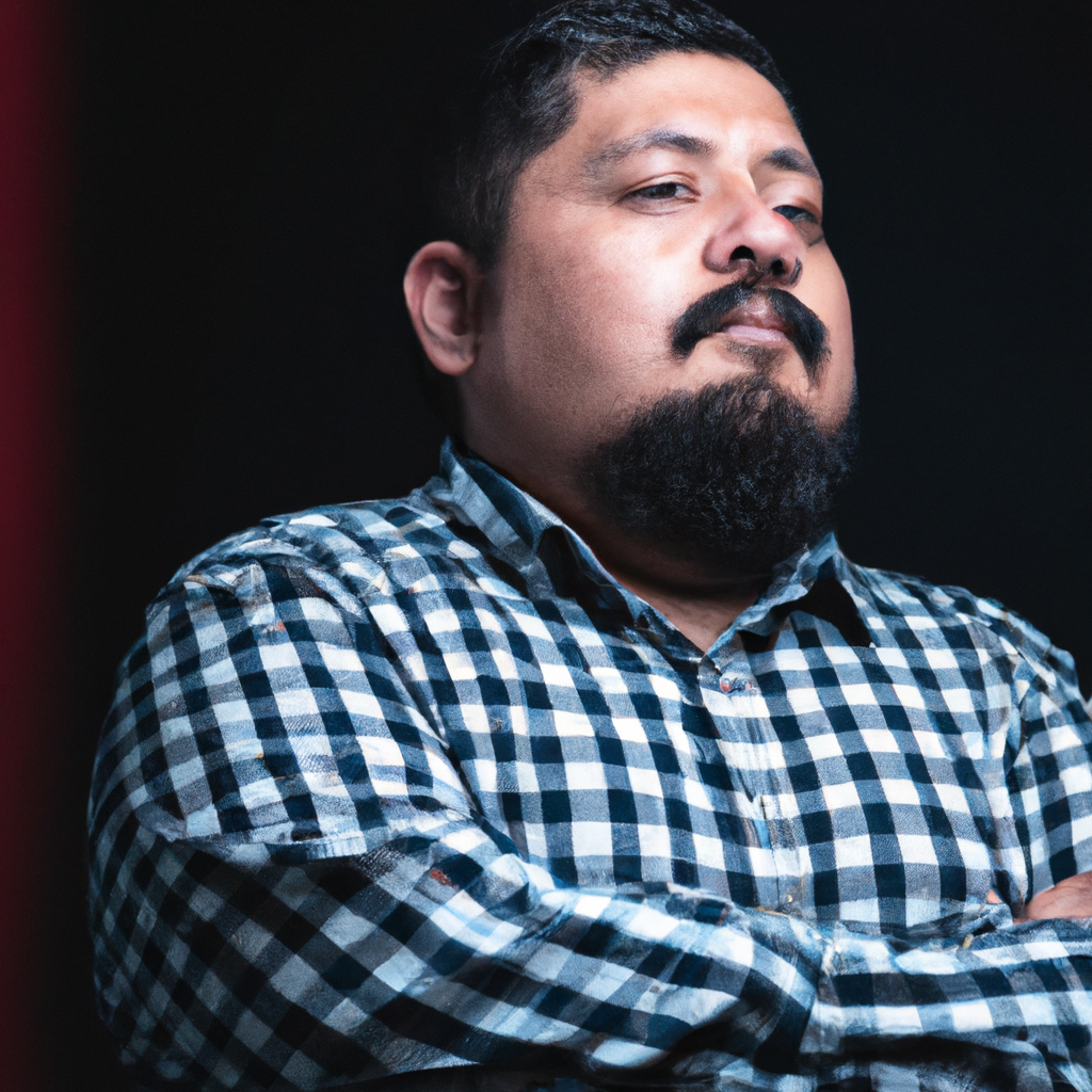 Retrato profesional en estudio — imagen generada